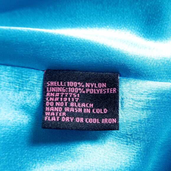 Betsey Johnson Party Dress Lace Detail Size 12 Y2K Partycore Satin - Picture 8 of 9